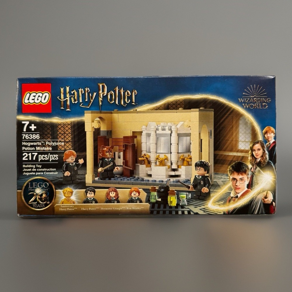 Lego 76386 Harry Potter Hogwarts Polyjuice Potion Mistake - New Sealed Retired